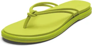 OLUKAI Aka Women's Beach Sandals, Water-Friendly Flip-Flop Slides, All-Day Comfort & Support, Stylish & Vibrant Colors