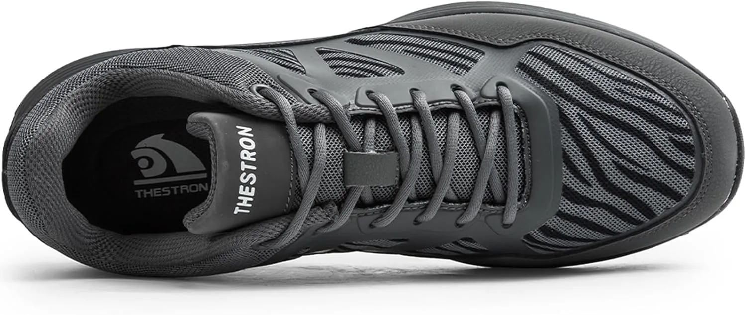 ONAIC Mens Golf Shoes with Spikes Waterproof Golf Sport Sneakers for Golf Trainers Big Size