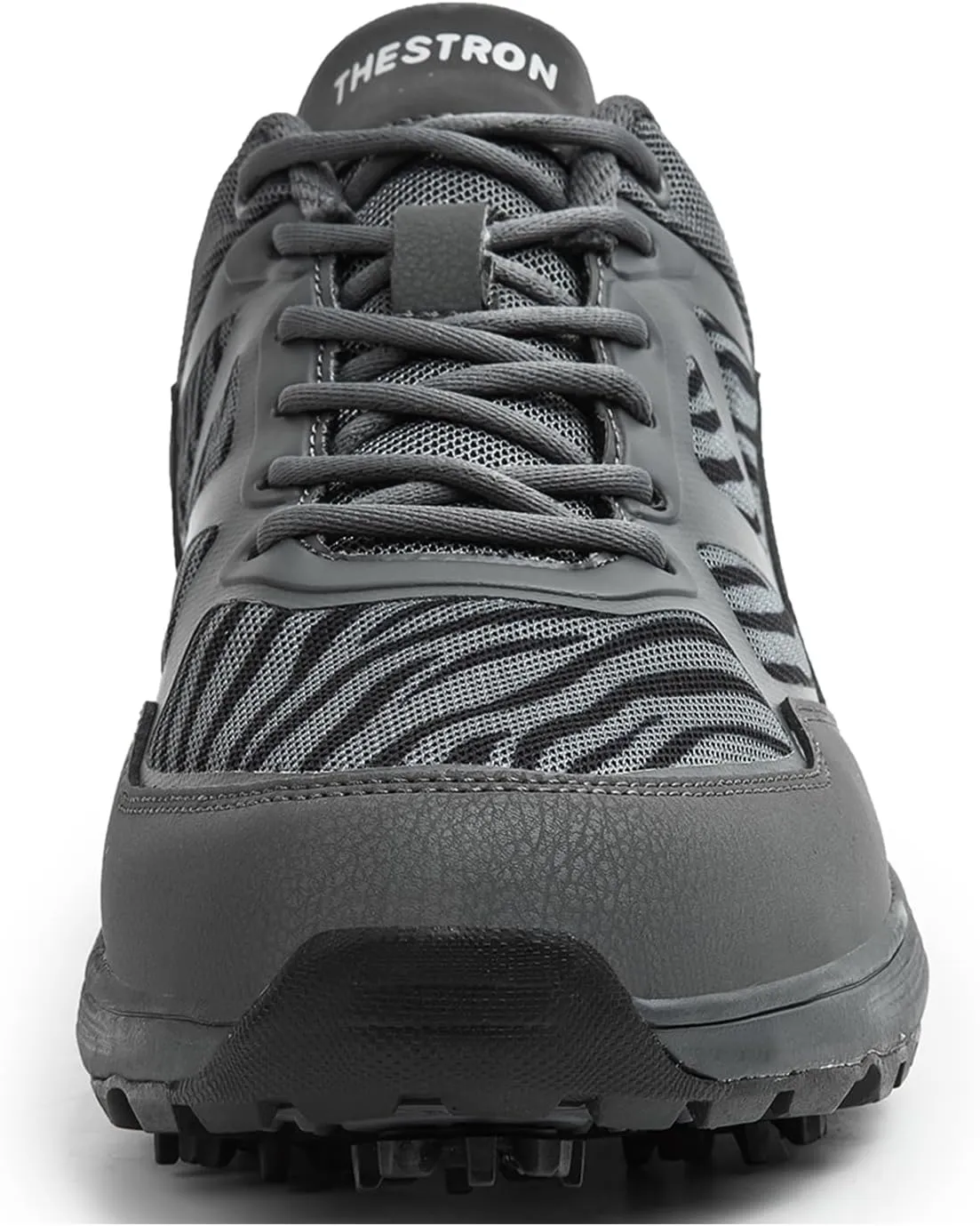 ONAIC Mens Golf Shoes with Spikes Waterproof Golf Sport Sneakers for Golf Trainers Big Size