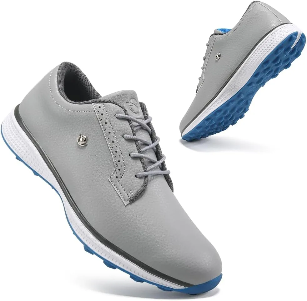 Professional Golf Shoes for Men Classic Comfortable Outdoor Golf Sport Training Sneakers Size 7-15 Non-Slip Golf Trainers Men