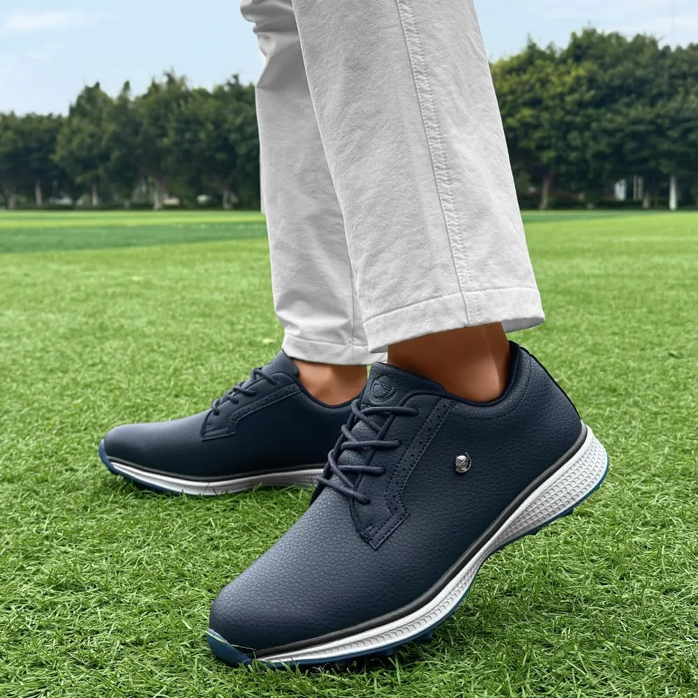 Professional Golf Shoes for Men Classic Comfortable Outdoor Golf Sport Training Sneakers Size 7-15 Non-Slip Golf Trainers Men