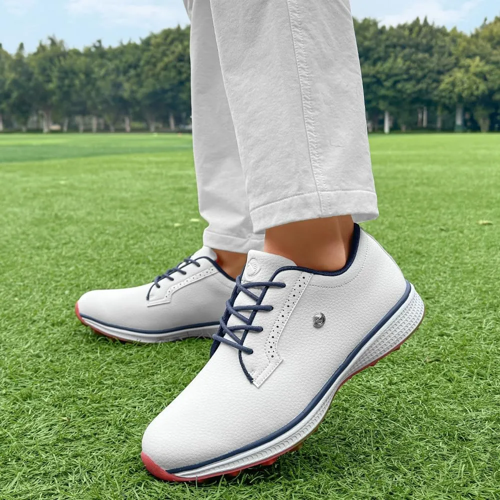 Professional Golf Shoes for Men Classic Comfortable Outdoor Golf Sport Training Sneakers Size 7-15 Non-Slip Golf Trainers Men