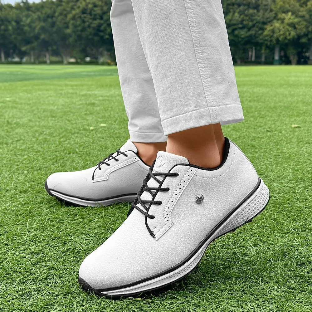 Professional Golf Shoes for Men Classic Comfortable Outdoor Golf Sport Training Sneakers Size 7-15 Non-Slip Golf Trainers Men