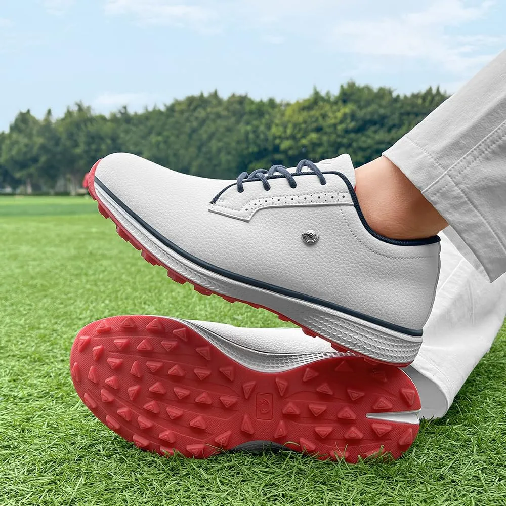 Professional Golf Shoes for Men Classic Comfortable Outdoor Golf Sport Training Sneakers Size 7-15 Non-Slip Golf Trainers Men