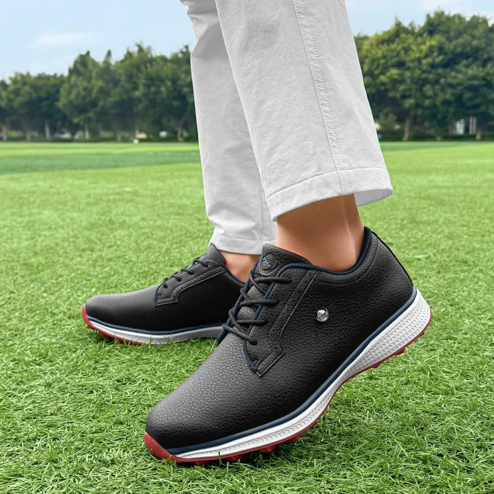 Professional Golf Shoes for Men Classic Comfortable Outdoor Golf Sport Training Sneakers Size 7-15 Non-Slip Golf Trainers Men