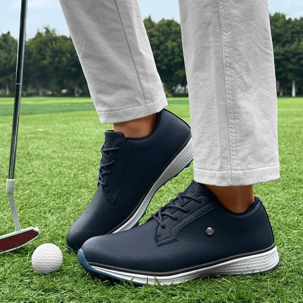 Professional Golf Shoes for Men Classic Comfortable Outdoor Golf Sport Training Sneakers Size 7-15 Non-Slip Golf Trainers Men