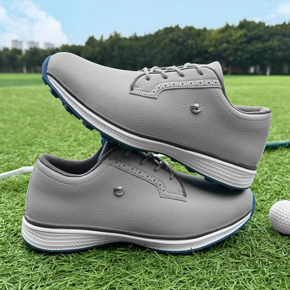 Professional Golf Shoes for Men Classic Comfortable Outdoor Golf Sport Training Sneakers Size 7-15 Non-Slip Golf Trainers Men