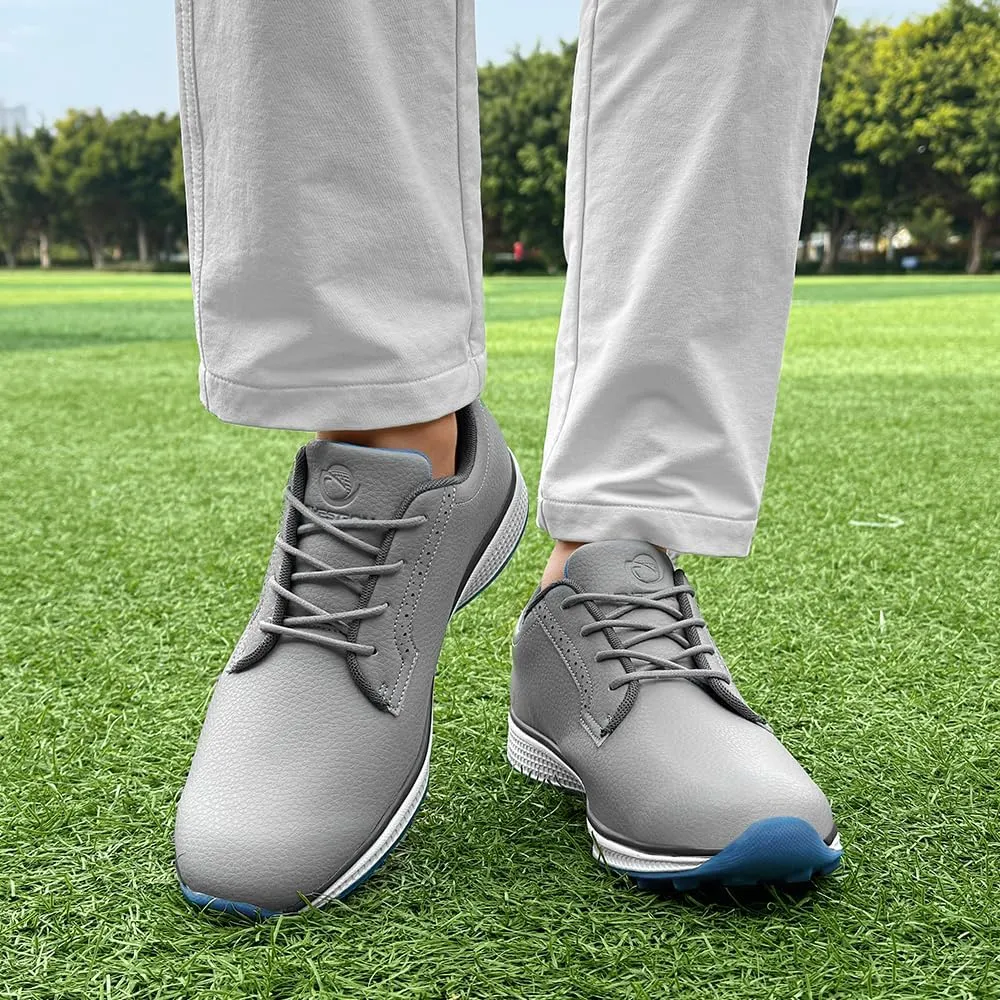 Professional Golf Shoes for Men Classic Comfortable Outdoor Golf Sport Training Sneakers Size 7-15 Non-Slip Golf Trainers Men