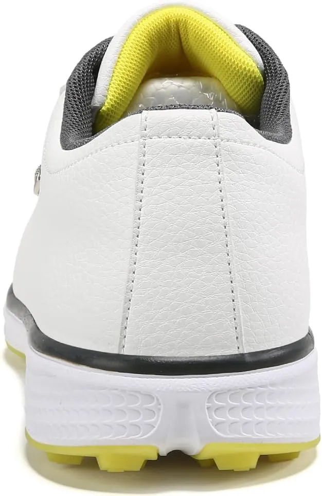 Professional Golf Shoes for Men Classic Comfortable Outdoor Golf Sport Training Sneakers Size 7-15 Non-Slip Golf Trainers Men