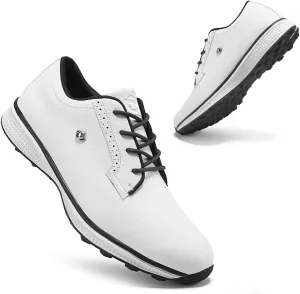 Professional Golf Shoes for Men Classic Comfortable Outdoor Golf Sport Training Sneakers Size 7-15 Non-Slip Golf Trainers Men