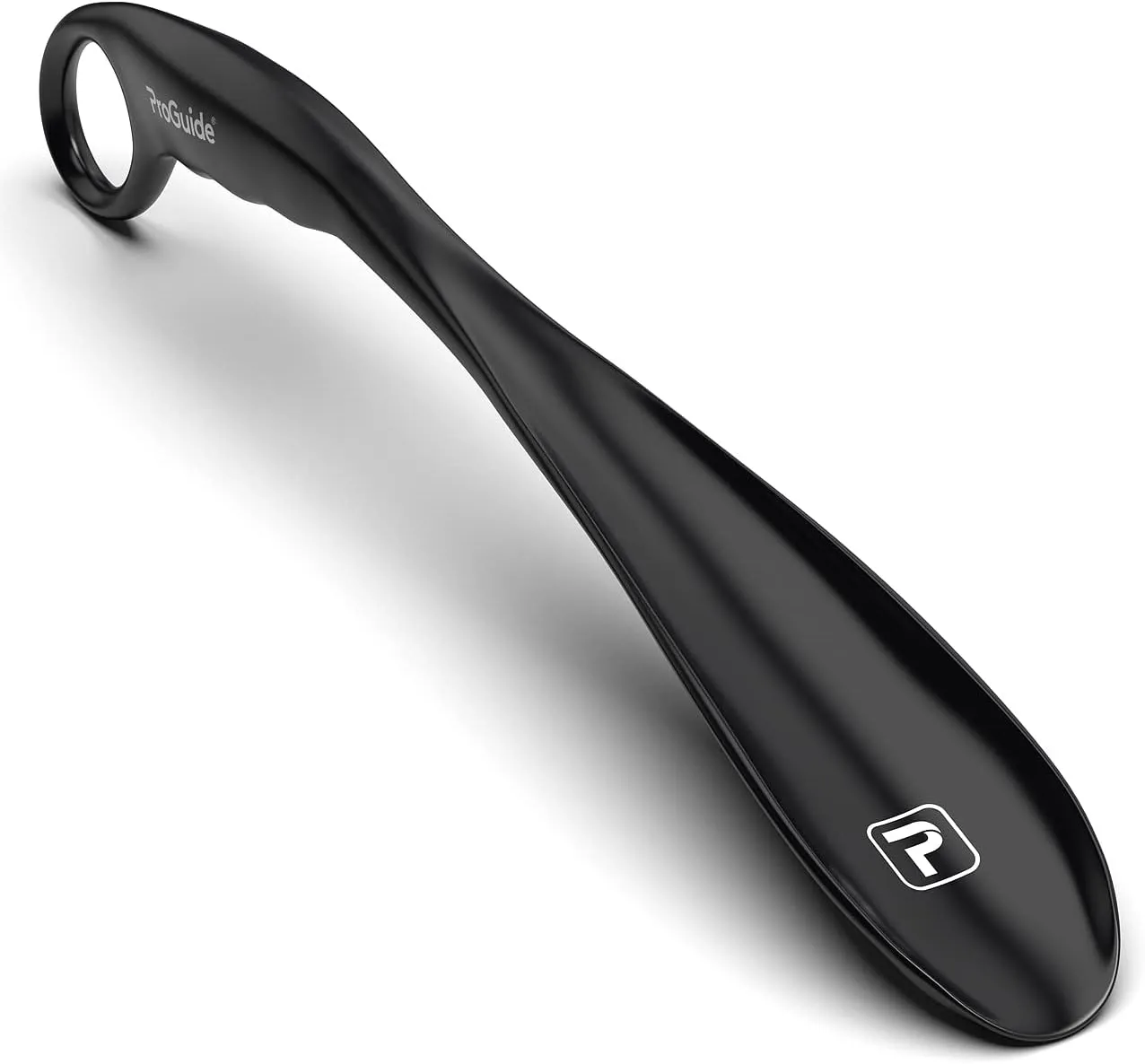 Professional Long Handled Shoe Horn | 15, 17, 20" Solid Metal Shoehorn for Seniors, Men, Women