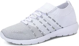 Pt&Hq Comfortable Tennis Running Shoes for Women Lightweight and Slip On Sneakers Casual Women's Walking Shoes