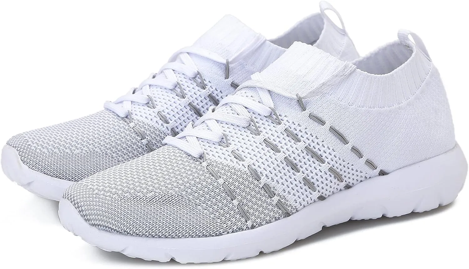 Pt&Hq Comfortable Tennis Running Shoes for Women Lightweight and Slip On Sneakers Casual Women's Walking Shoes