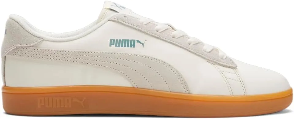 PUMA Mens Smash V2 Preppy Lace Up Sneakers Shoes Casual - White