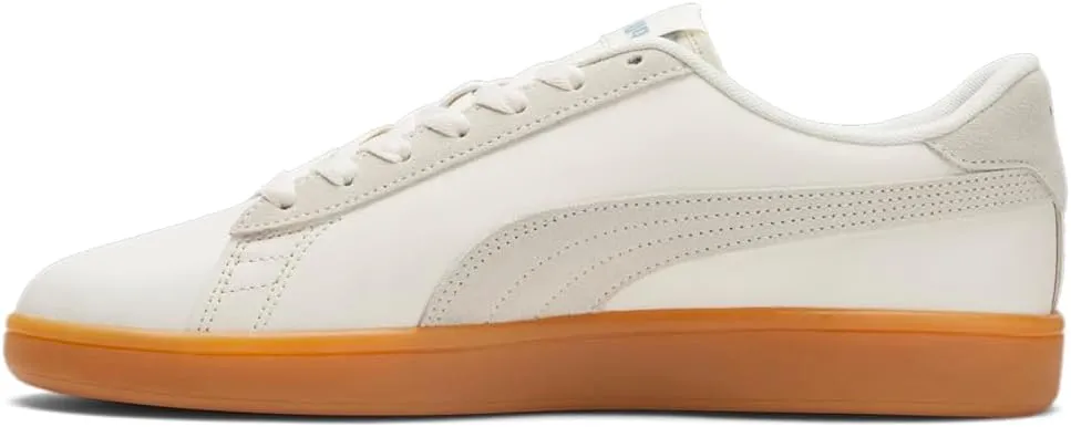 PUMA Mens Smash V2 Preppy Lace Up Sneakers Shoes Casual - White