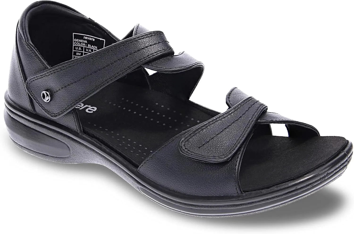 Revere Geneva Women's Closed Heel Sandals - Adjustable Intertwined Straps - Cushioned Outsole - Arch Support - APMA Seal of Acceptance