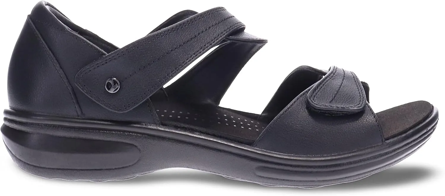 Revere Geneva Women's Closed Heel Sandals - Adjustable Intertwined Straps - Cushioned Outsole - Arch Support - APMA Seal of Acceptance