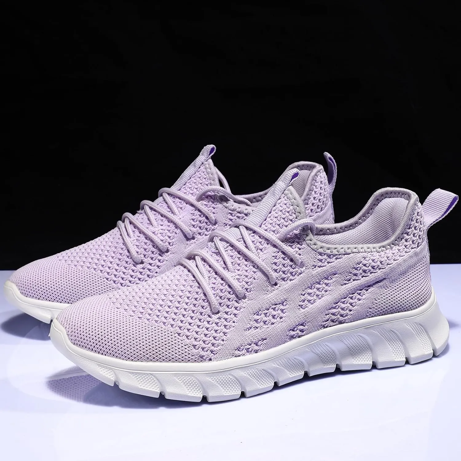 Running Shoes Women Tennis Walking Sneakers Slip On Gym Shoes Non Slip Workout Sneakers for Womens Casual Mesh Footware Fashion Lightweight