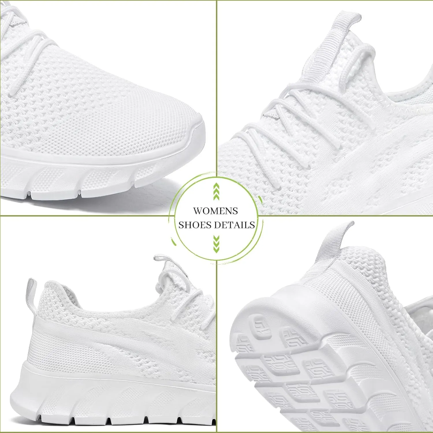 Running Shoes Women Tennis Walking Sneakers Slip On Gym Shoes Non Slip Workout Sneakers for Womens Casual Mesh Footware Fashion Lightweight