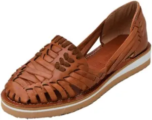 Sandals women Huarache Sandal Colorful Leather Mexican Style Color Shedron 1030