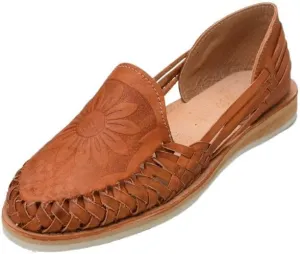 Sandals women Huarache Sandal Colorful Leather Mexican Style Color Shedron 912