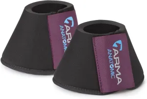 Shires Arma Neoprene Over Reach Boots Plum X-Full