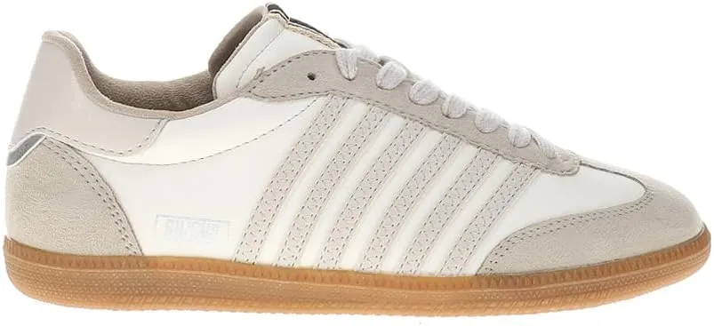 Shu Shop Womens Stevie Lace Up Sneakers Shoes Casual - Beige, White
