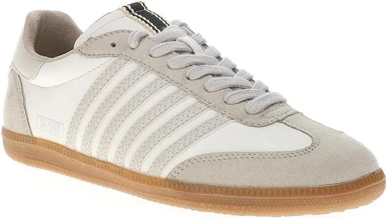 Shu Shop Womens Stevie Lace Up Sneakers Shoes Casual - Beige, White