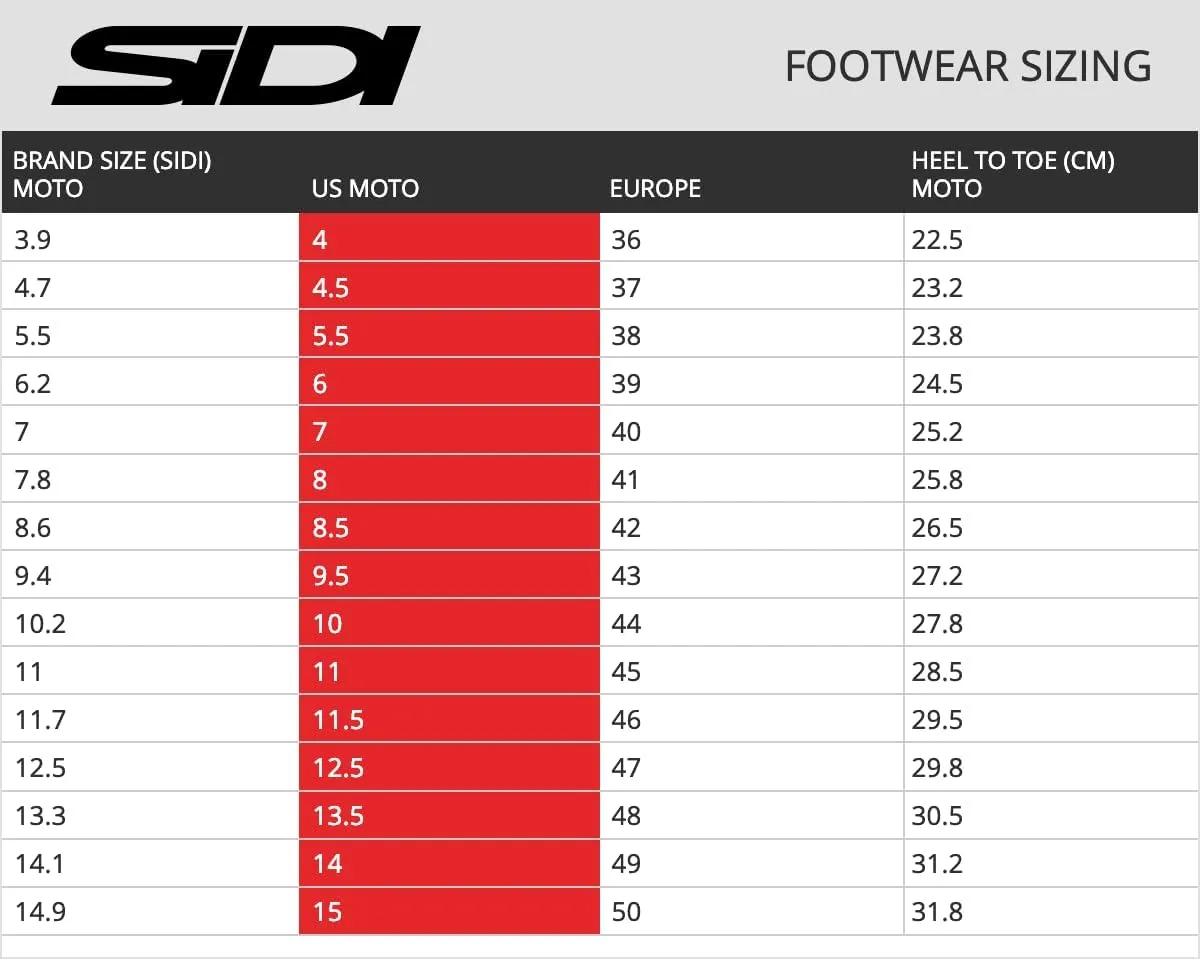 Sidi | Road Motorcycle Boots, Professional Racing Boots for Men MID PERFORMER, Shift Pad, Heel Cup