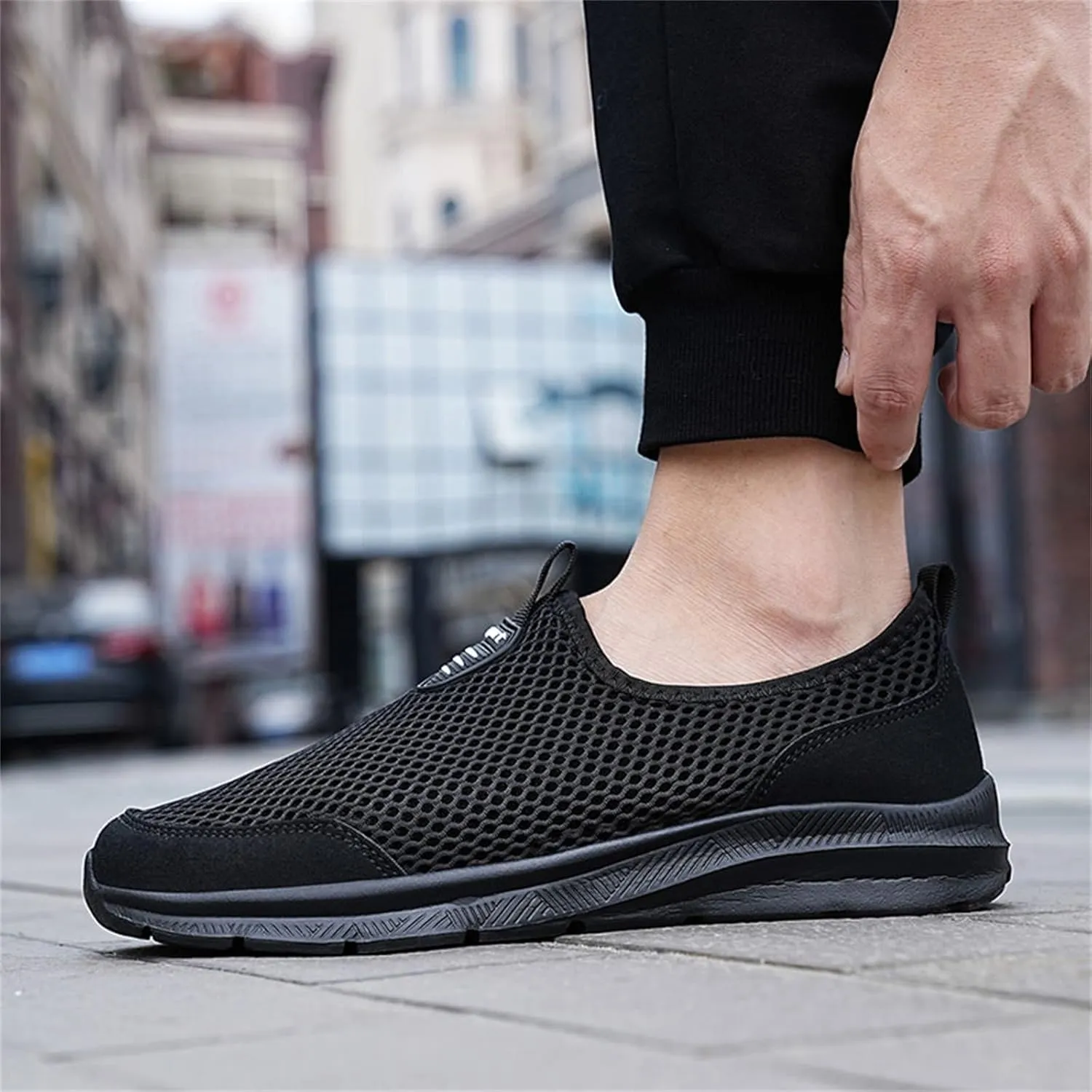 Sneakers for Women Walking Shoes Non Slip Lightweight Slip On Shoes Women Comfort Slip On Shoes Casual Wedge Sneakers White Tennis Shoe Loafers Dress Shoe
