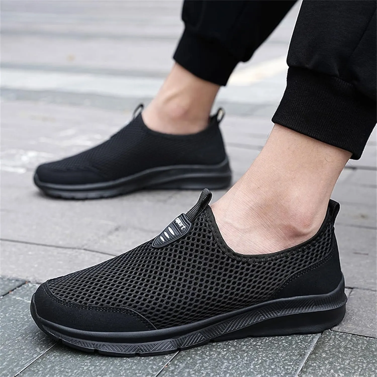Sneakers for Women Walking Shoes Non Slip Lightweight Slip On Shoes Women Comfort Slip On Shoes Casual Wedge Sneakers White Tennis Shoe Loafers Dress Shoe