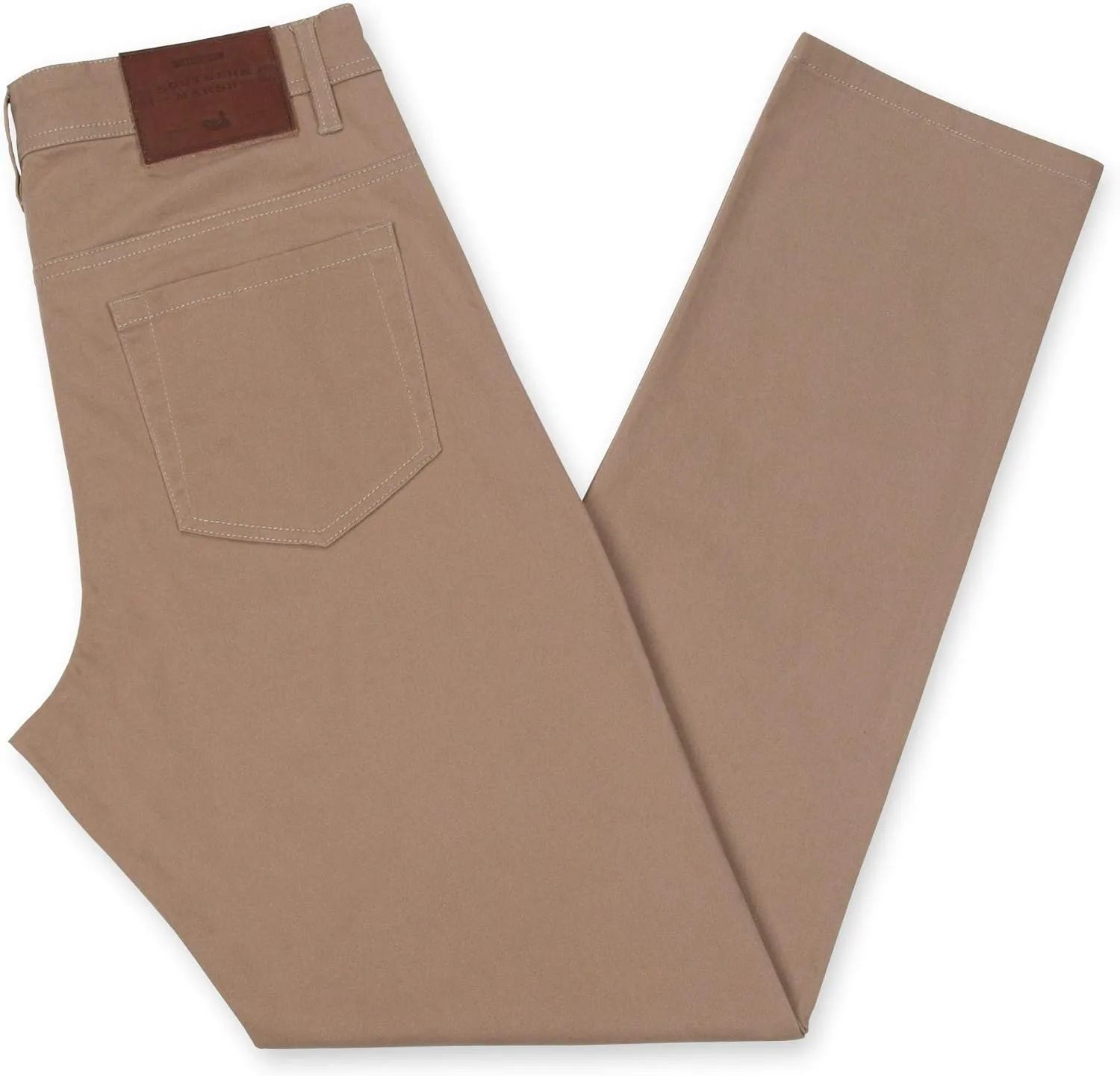 Southern Marsh Brazos Stretch Twill Pant in Khaki