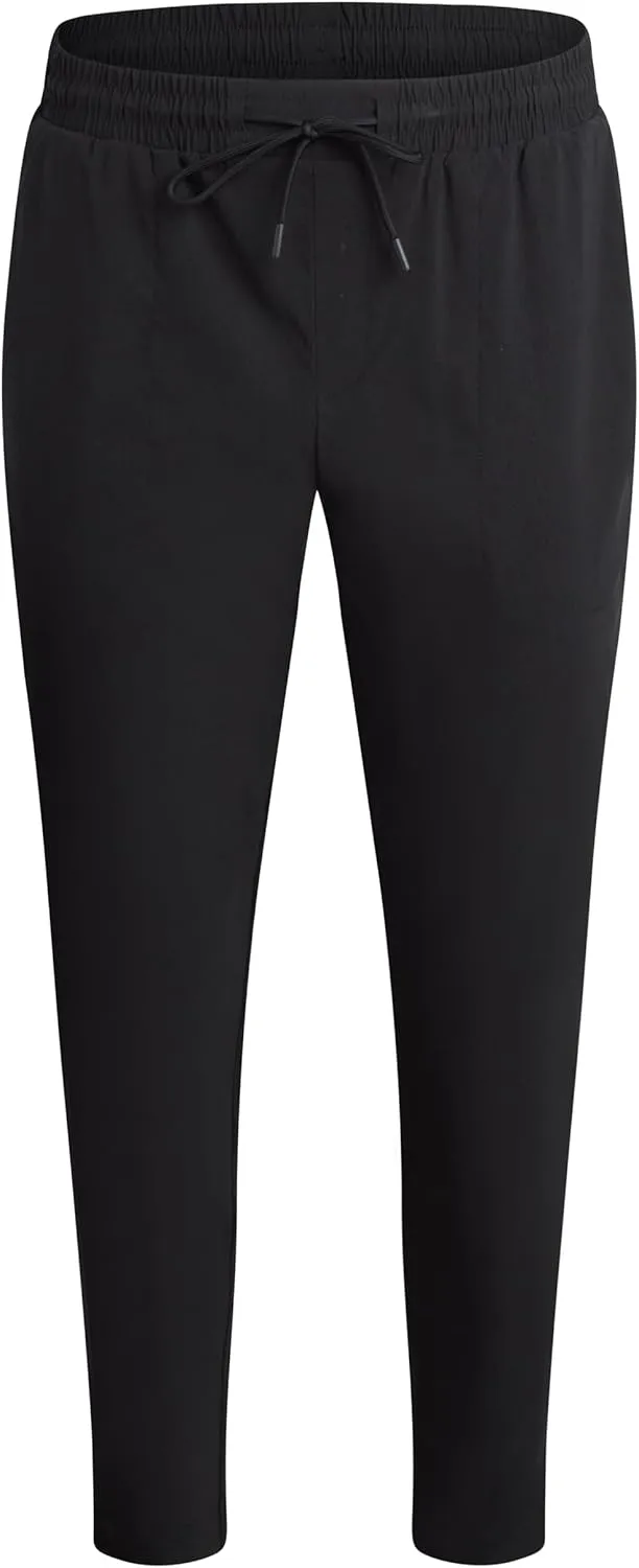 Spyder Mens Golf Pants - Lightweight Stretch Wind and Water Resistant Tech Work Dress Pants for Golf Hiking Athleisure (S-XL)
