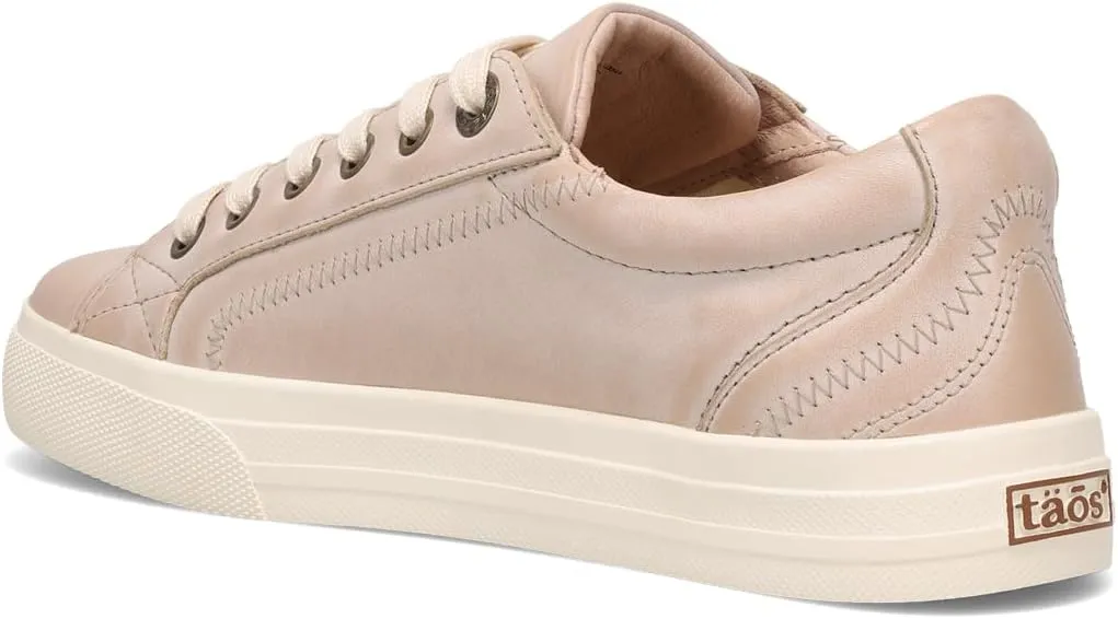 Taos Plim Soul Lux Women's Sneaker - Soft Premium Leather Lace Up Sneakers with All Day Walking Comfort and Support