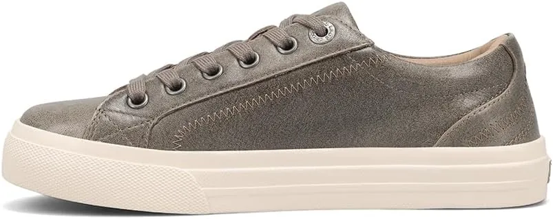 Taos Plim Soul Lux Women's Sneaker - Soft Premium Leather Lace Up Sneakers with All Day Walking Comfort and Support
