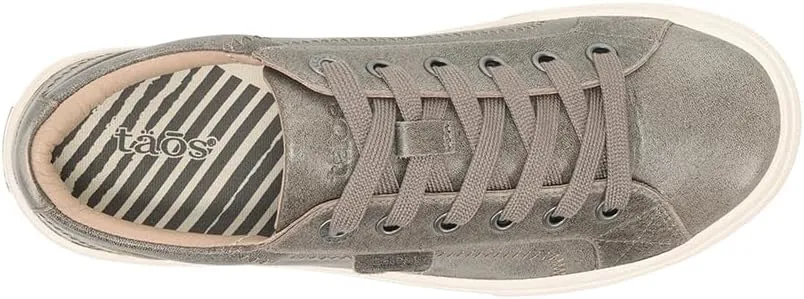 Taos Plim Soul Lux Women's Sneaker - Soft Premium Leather Lace Up Sneakers with All Day Walking Comfort and Support