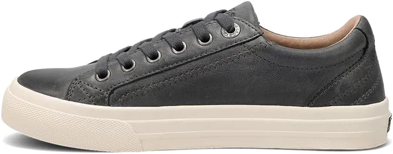 Taos Plim Soul Lux Women's Sneaker - Soft Premium Leather Lace Up Sneakers with All Day Walking Comfort and Support