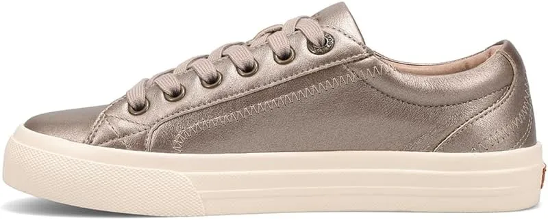 Taos Plim Soul Lux Women's Sneaker - Soft Premium Leather Lace Up Sneakers with All Day Walking Comfort and Support