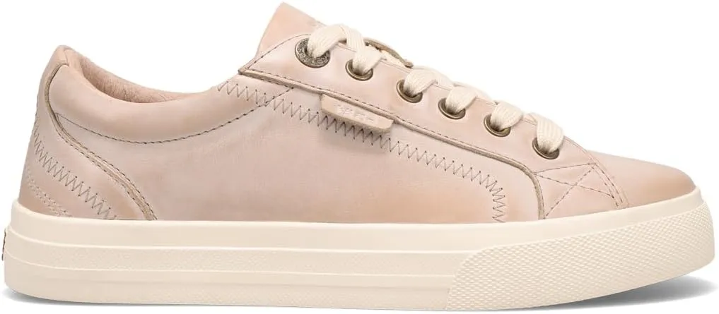 Taos Plim Soul Lux Women's Sneaker - Soft Premium Leather Lace Up Sneakers with All Day Walking Comfort and Support