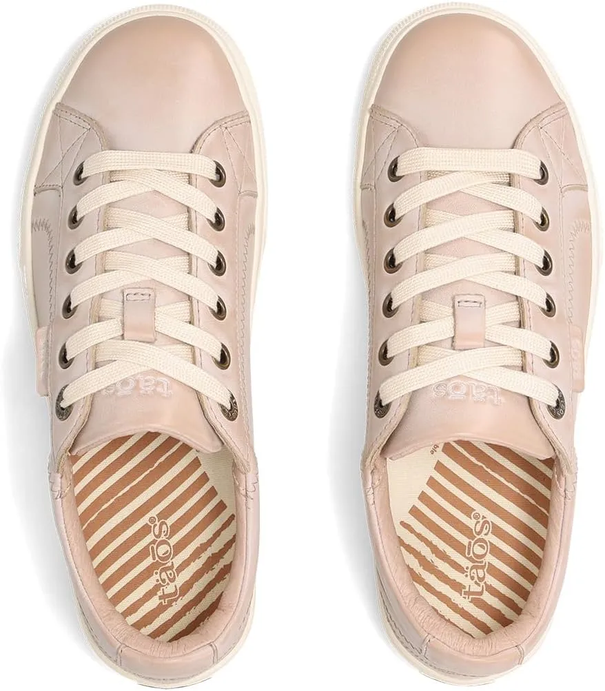 Taos Plim Soul Lux Women's Sneaker - Soft Premium Leather Lace Up Sneakers with All Day Walking Comfort and Support