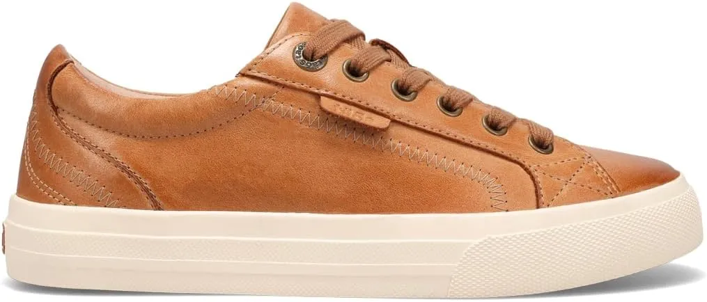 Taos Plim Soul Lux Women's Sneaker - Soft Premium Leather Lace Up Sneakers with All Day Walking Comfort and Support