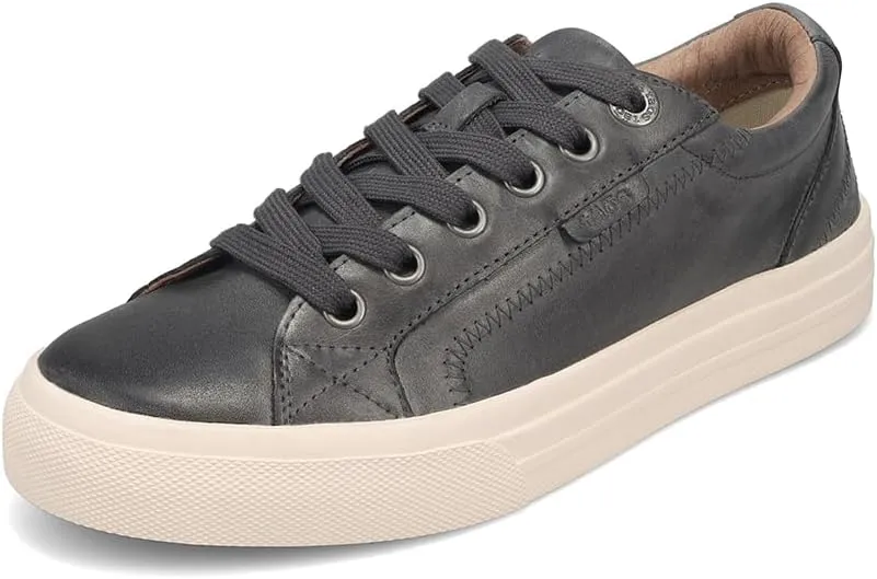 Taos Plim Soul Lux Women's Sneaker - Soft Premium Leather Lace Up Sneakers with All Day Walking Comfort and Support