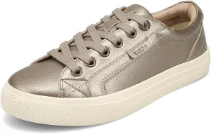 Taos Plim Soul Lux Women's Sneaker - Soft Premium Leather Lace Up Sneakers with All Day Walking Comfort and Support