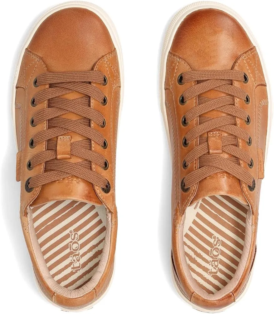 Taos Plim Soul Lux Women's Sneaker - Soft Premium Leather Lace Up Sneakers with All Day Walking Comfort and Support