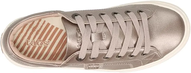 Taos Plim Soul Lux Women's Sneaker - Soft Premium Leather Lace Up Sneakers with All Day Walking Comfort and Support