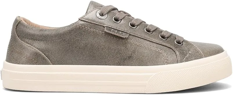 Taos Plim Soul Lux Women's Sneaker - Soft Premium Leather Lace Up Sneakers with All Day Walking Comfort and Support