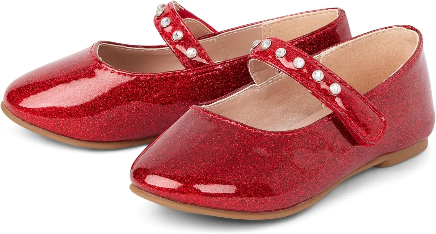 The Children's Place Girl's Baby Toddler Closed Toe Ballet Flats
