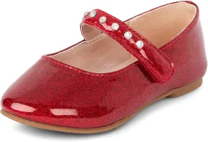 The Children's Place Girl's Baby Toddler Closed Toe Ballet Flats