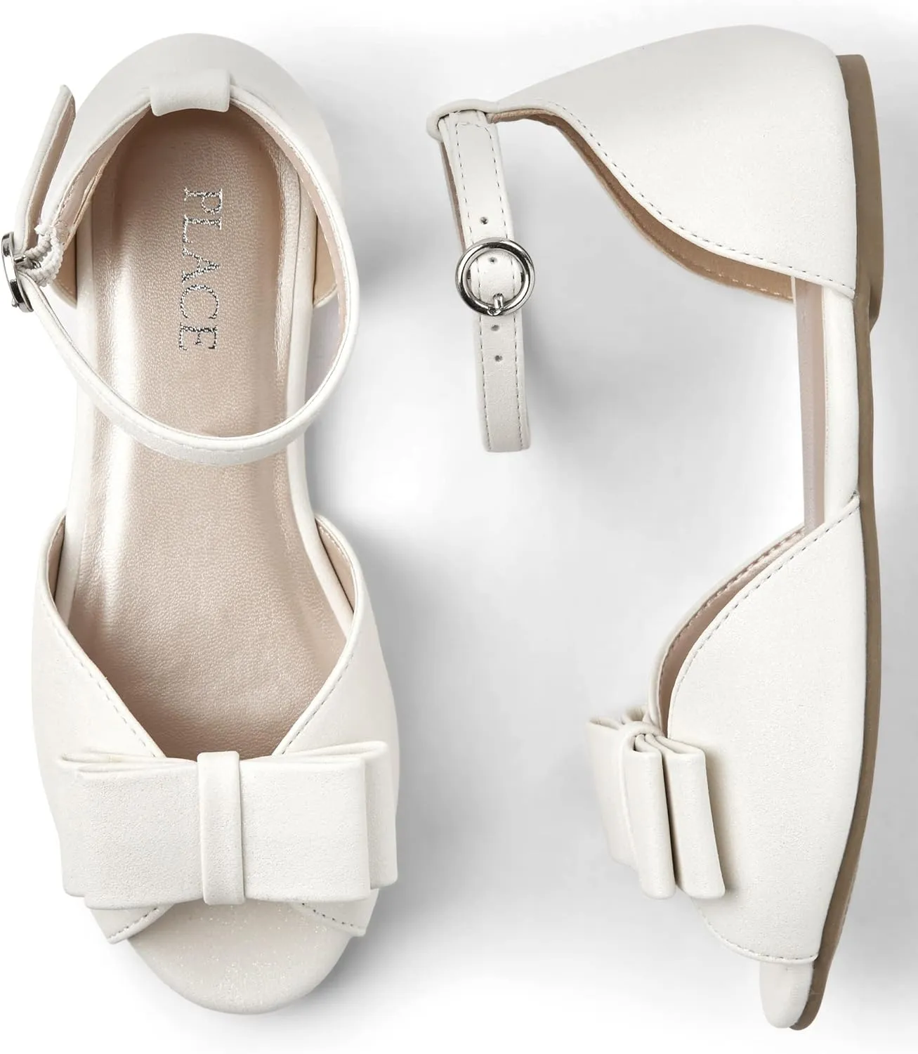 The Children's Place Unisex-Child Open Toe Ballet Flats