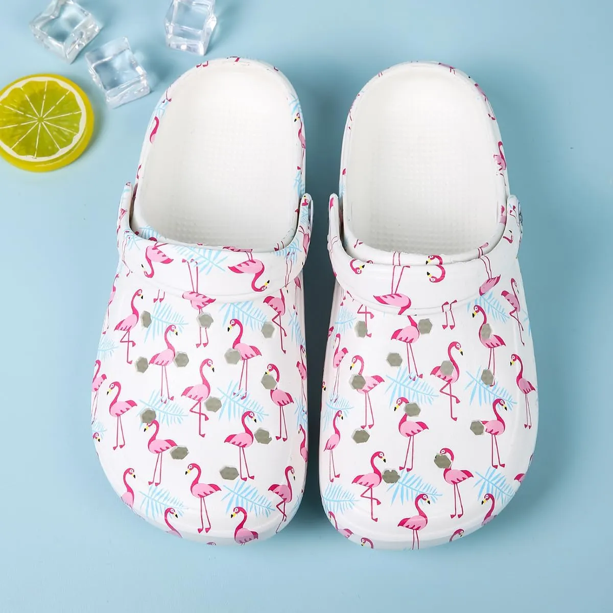 Tie-dye Womens Clogs Lightweight Slip-on Garden Shoes Cheap Slippers/Sandals/Water Shoes